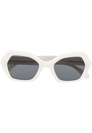 Isabel Marant Eyewear square-frame tinted sunglasses - Bianco