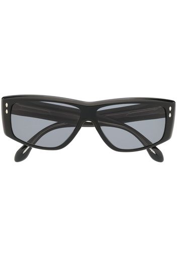 Isabel Marant Eyewear rectangle-frame sunglasses - Nero