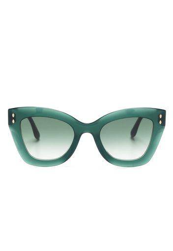 Isabel Marant Eyewear cat-eye frame sunglasses - Verde