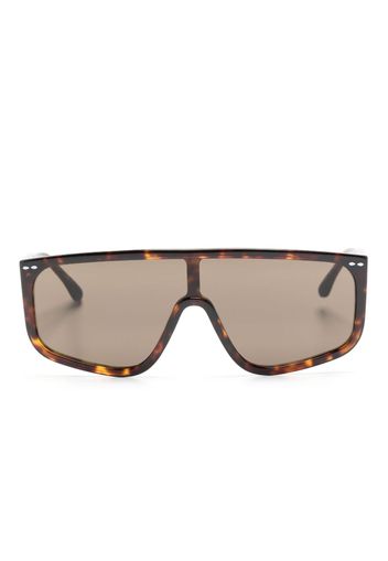 Isabel Marant Eyewear Elora oversize-frame sunglasses - Marrone