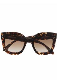 Isabel Marant Eyewear Occhiali da sole cat-eye - Marrone