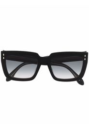 Isabel Marant Eyewear Occhiali da sole con montatura a giorno - Nero Occhiali da sole cat-eye - Nero