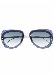 Isabel Marant Eyewear Occhiali da sole squadrati - Argento