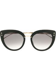 Isabel Marant Eyewear Occhiali da sole tondi - Nero