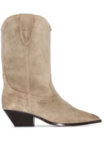 brown Duerto 60 suede cowboy boots