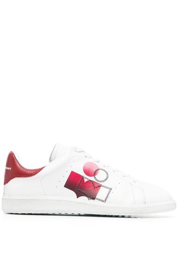 Isabel Marant Sneakers con stampa - Bianco
