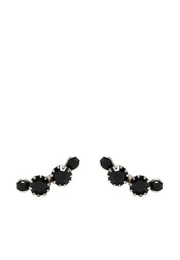 Isabel Marant crystal-embellished earrings - Argento