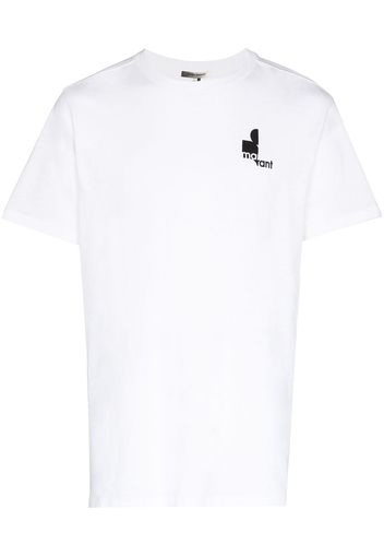 Isabel Marant Zafferh logo-print T-shirt - Bianco