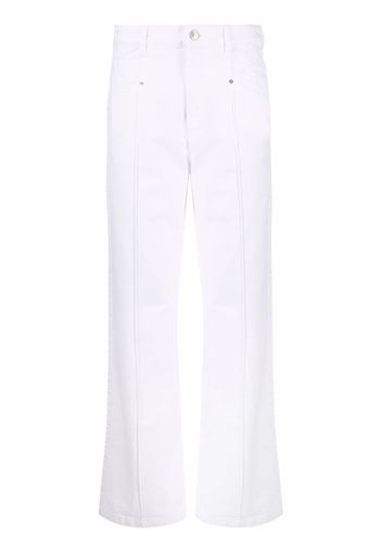 Isabel Marant Pantaloni dritti - Bianco