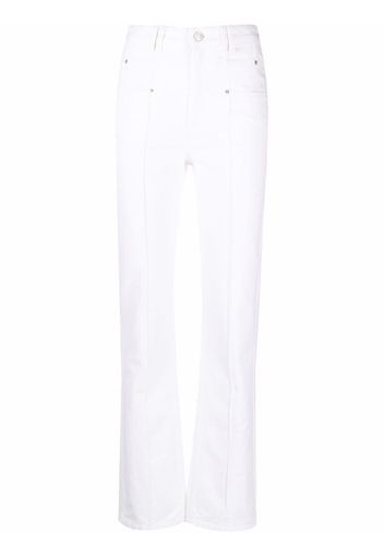 Isabel Marant Jeans svasati - Bianco