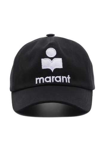 Isabel Marant Cappello da baseball con ricamo - Nero