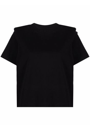 Isabel Marant Zelito pleated T-shirt - Nero