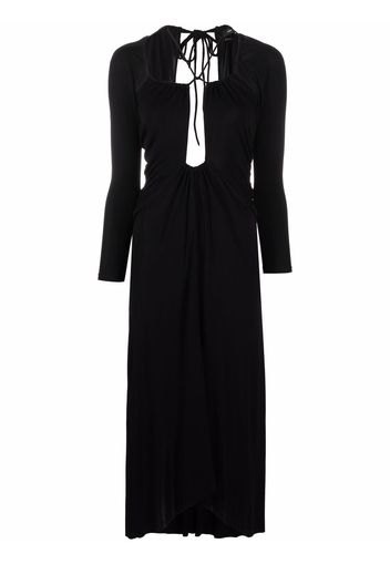 Isabel Marant Jadessi cut-out midi dress - Nero