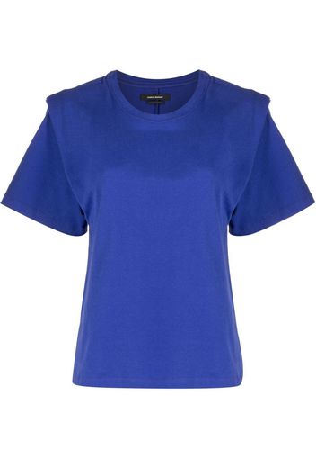 Isabel Marant Zelitos cotton T-shirt - Blu