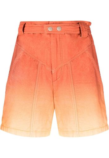 Isabel Marant Kaynetd tie-dye effect shorts - Arancione