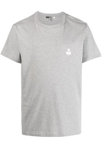 Isabel Marant logo-print short-sleeve T-shirt - Grigio