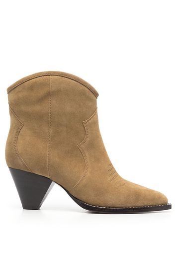 Isabel Marant Darizo suede ankle boots - Toni neutri