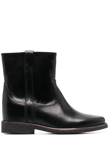 Isabel Marant Susee leather ankle boots - Nero