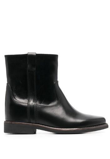 Isabel Marant Susee leather ankle boots - Nero