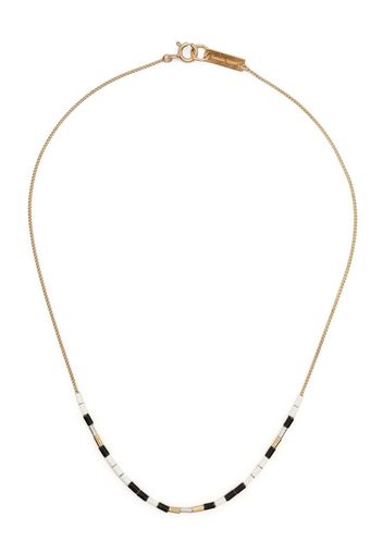 Isabel Marant resin bead detail necklace - Oro