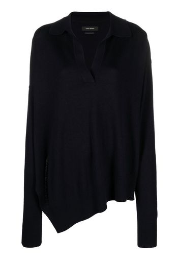 Isabel Marant Giliane asymmetric jumper - Blu