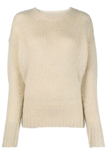 ISABEL MARANT mohair knitted jumper - Toni neutri