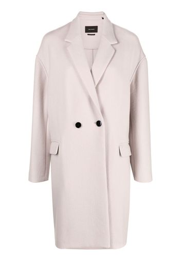 Isabel Marant double-breasted midi coat - Toni neutri