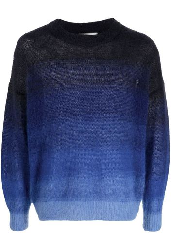 Isabel Marant mohair-blend striped jumper - Blu