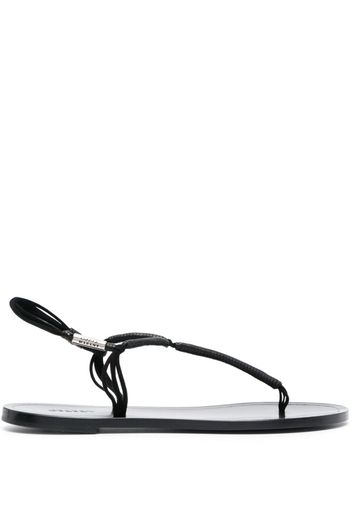 ISABEL MARANT single toe strap sandals - Nero