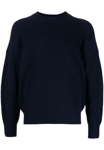 Isabel Marant panelled wool jumper - Blu