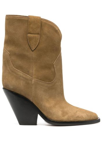 Isabel Marant Leyane high ankle boots - Marrone