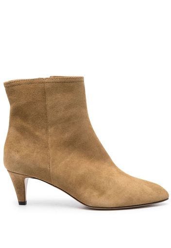 Isabel Marant 65mm suede ankle boots - Marrone