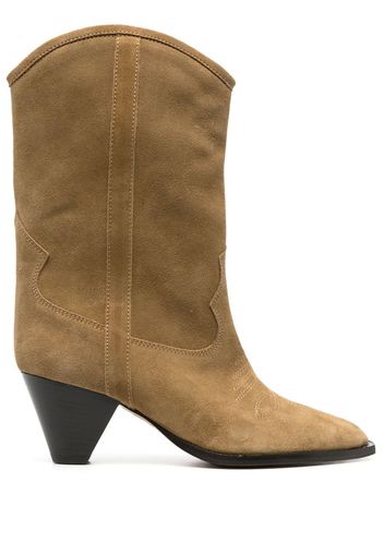 Isabel Marant 70mm suede western-boots - Toni neutri