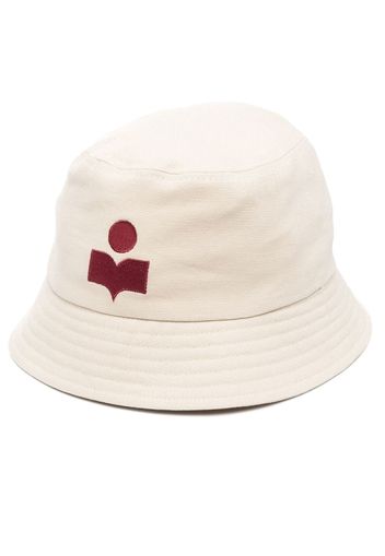 Isabel Marant logo-embroidered bucket hat - Toni neutri