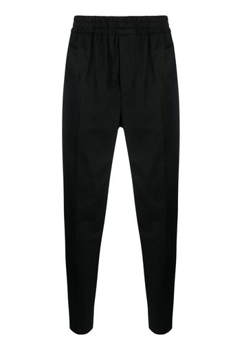 Isabel Marant straight-leg cotton trousers - Nero