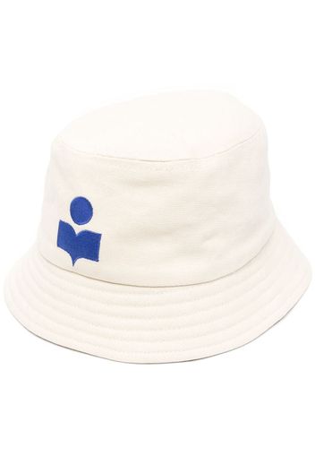 Isabel Marant logo-embroidered bucket hat - Toni neutri