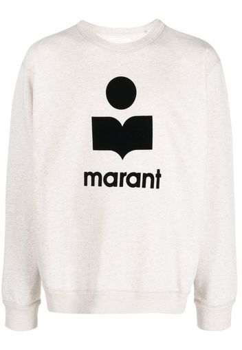 Isabel Marant logo patch sweatshirt - Toni neutri