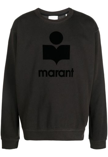 Isabel Marant logo-print sweatshirt - Nero