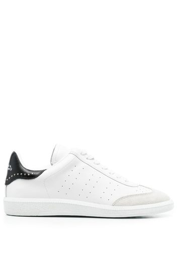 Isabel Marant logo-print low-top sneakers - Bianco