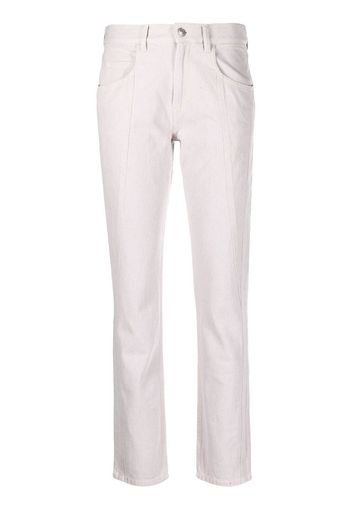 Isabel Marant Vikira straight-leg trousers - Rosa