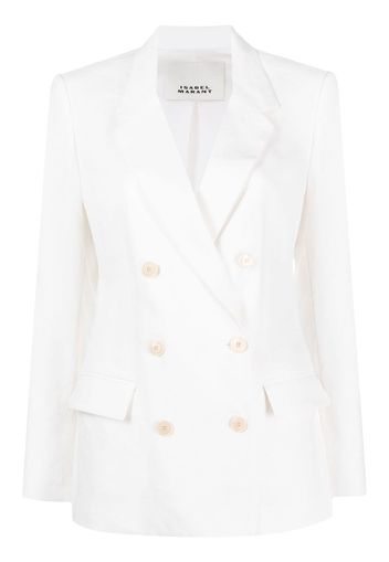 Isabel Marant double-breasted button-fastening jacket - Bianco