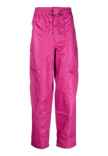 Isabel Marant Ezra organic cotton track pants - Rosa