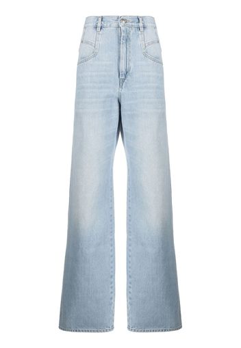 Isabel Marant wide-leg jeans - Blu