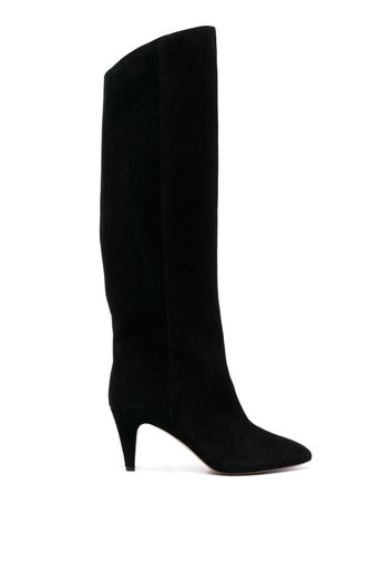 ISABEL MARANT Lispa 85mm pointed-toe boots - Nero