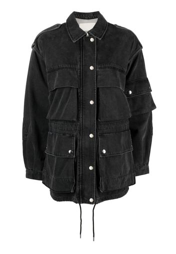 ISABEL MARANT Elize denim jacket - Nero