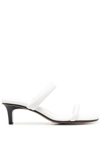 Isabel Marant Raree 50mm leather mules - Bianco