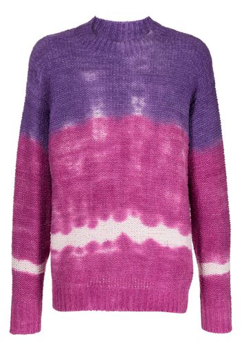 Isabel Marant Maglione con fantasia tie-dye - Viola