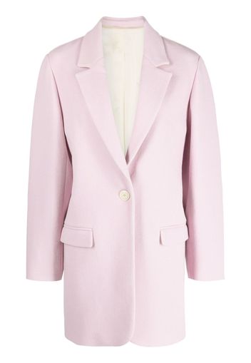 Isabel Marant Jilinka single-breasted coat - Rosa