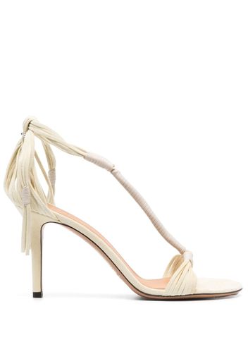 ISABEL MARANT Anssi 90mm leather sandals - Toni neutri