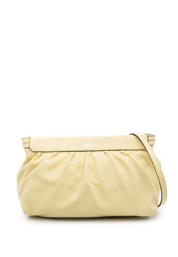 ISABEL MARANT Luz leather clutch bag - Giallo